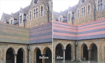 Doff Cleaning System Conservation Roof"